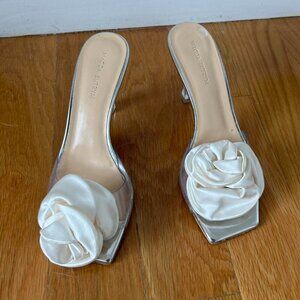 Magda Butrym | Shoes | Magda Butrym Embellished Silksatin